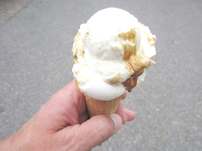 Eis, gesalzen Eis, gesalzen